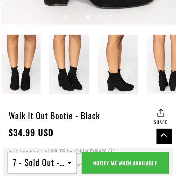 Walk it out bootie - Picture 2 of 2